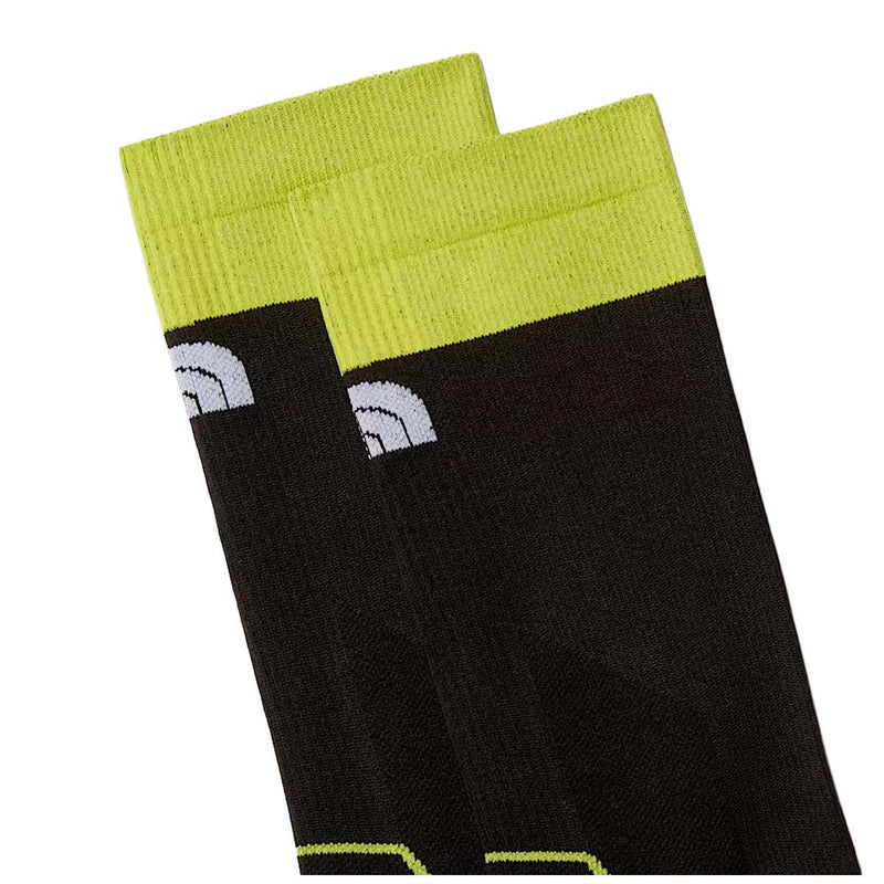 Calceta Deportiva The North Face Trail Run Crew Negro Amarillo