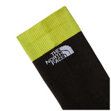 Calceta Deportiva The North Face Trail Run Crew Negro Amarillo