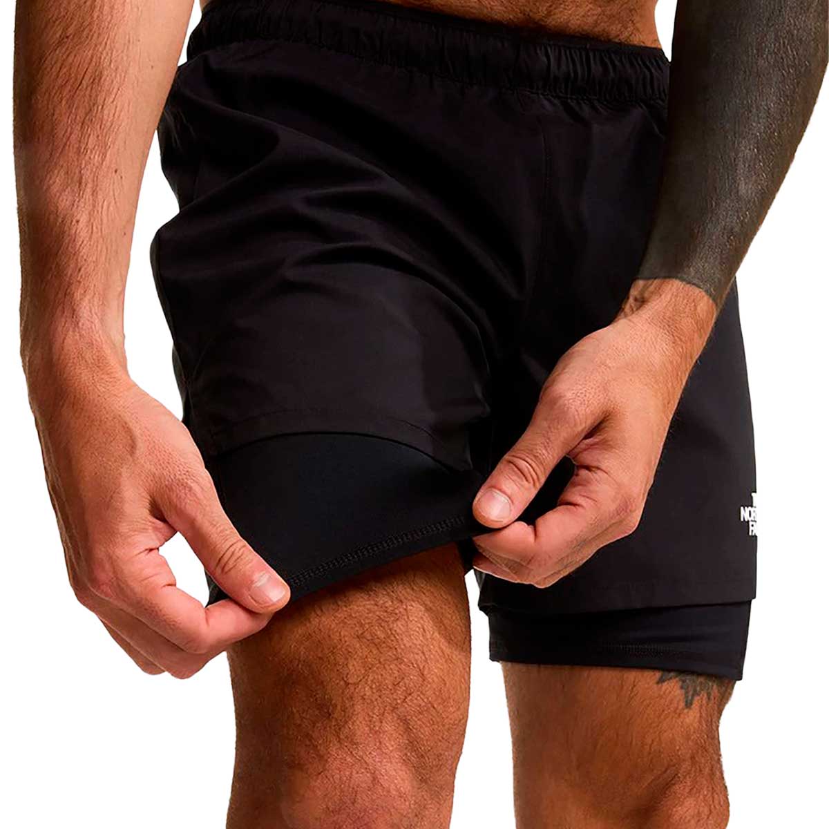 Short Deportivo The North Face Lightbright 2 in 1 5" Negro Hombre