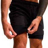 Short Deportivo The North Face Lightbright 2 in 1 5" Negro Hombre