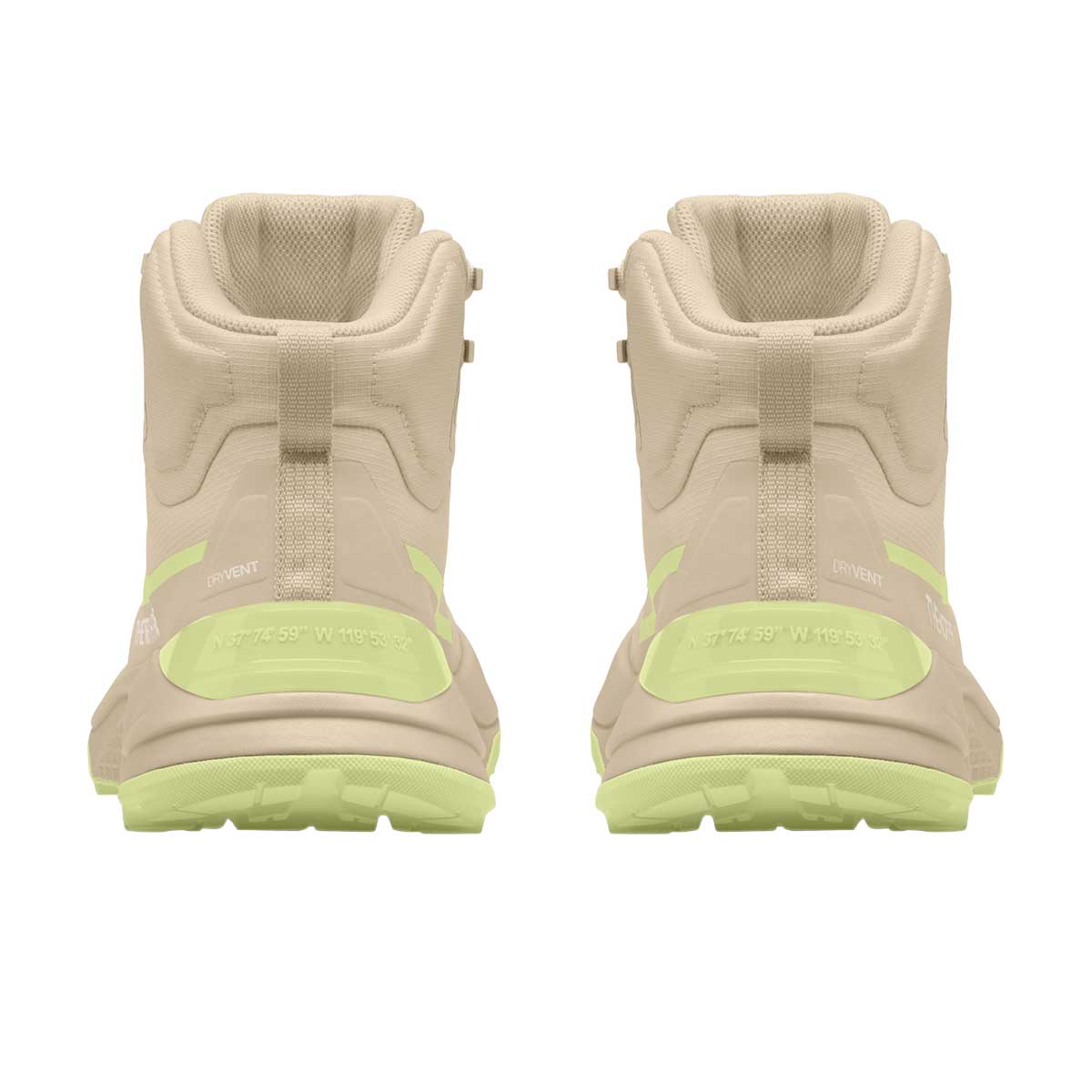 Botas de senderismo The North Face Fastpack Mid Wp Beige Mujer