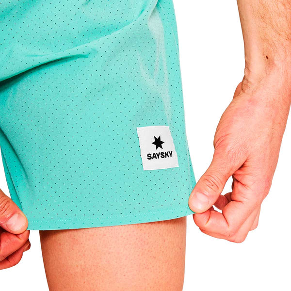 Short Deportivo Saysky Pace Air Shorts 5'' Aqua Hombre