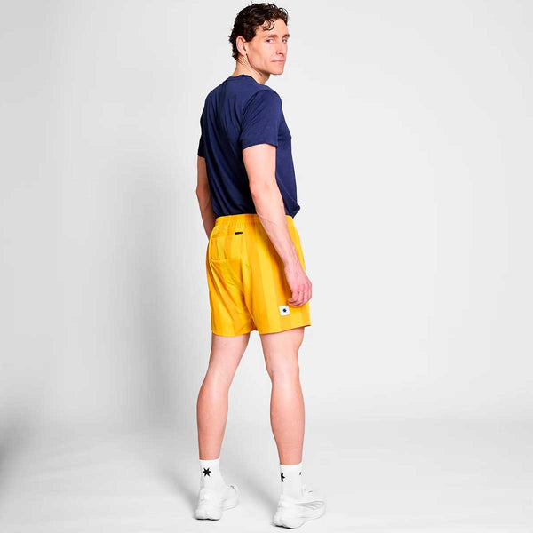 Short Deportivo Saysky STRIPE PACE SHORTS 5 Amarillo Hombre