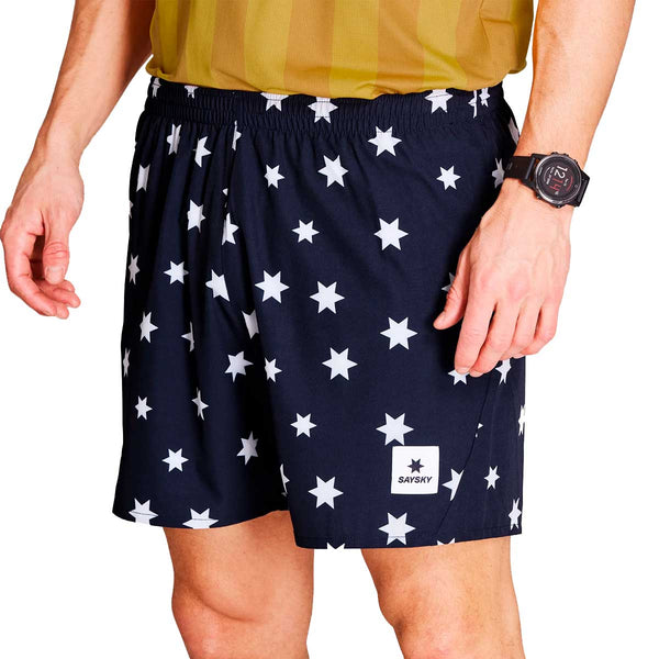 Short Deportivo Saysky STAR PACE SHORTS 5'' Azul Star Hombre