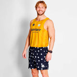 Short Deportivo Saysky STAR PACE SHORTS 5'' Azul Star Hombre