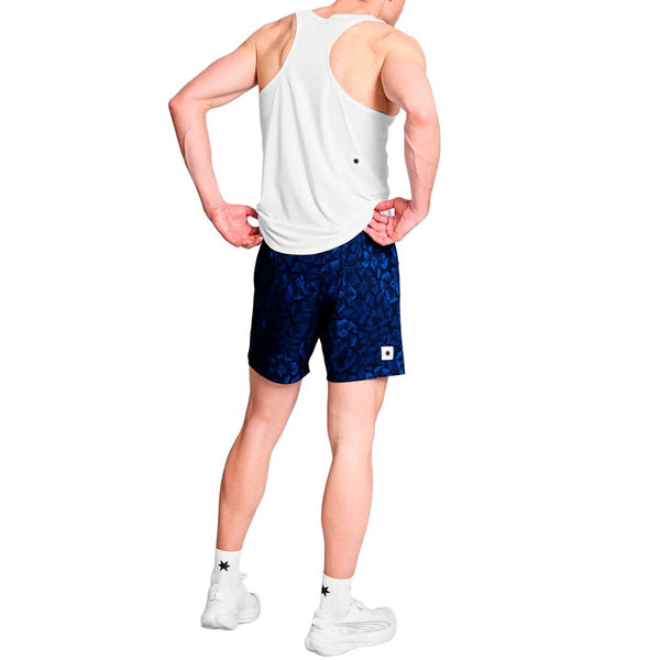 Short Deportivo Saysky FLOWER PACE SHORTS 5 Azul Hombre