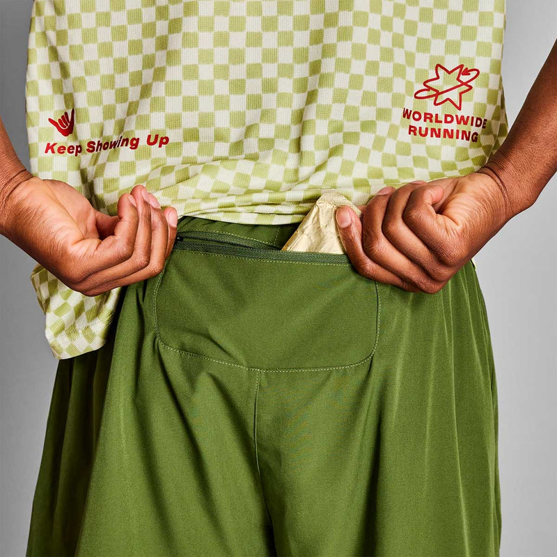Short Deportivo Saysky STATEMENT PACE SHORT Verde Hombre