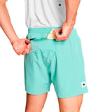 Short Deportivo Saysky Pace Air Shorts 5'' Aqua Hombre