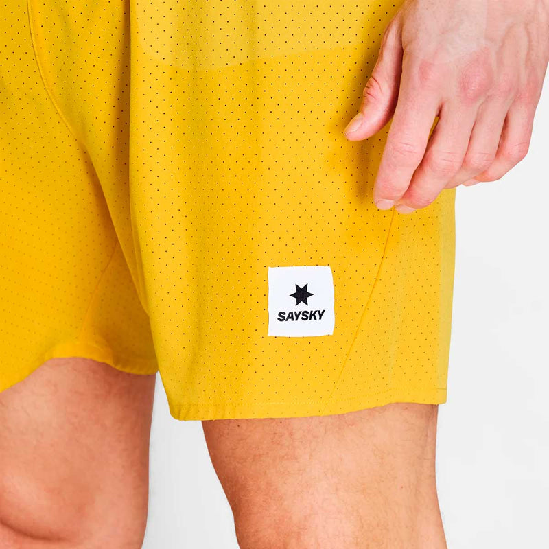 Short Deportivo Saysky PACE AIR SHORTS 5'' Amarillo Hombre