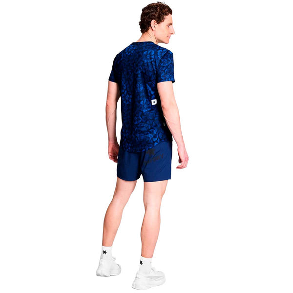 Playera Deportiva Saysky Flower Combat T-Shirt Azul Hombre