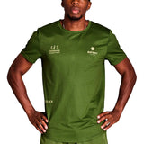 Playera Deportiva Saysky Checker Combat T-Shirt Verde Hombre