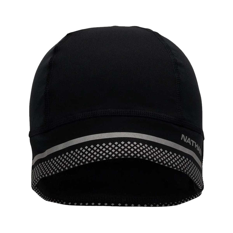 Gorro reflectante Nathan HyperNight Running Negro