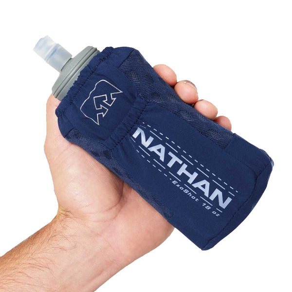 Bote de Mano Nathan ExoDraw 2.0 18 oz Estate Blue
