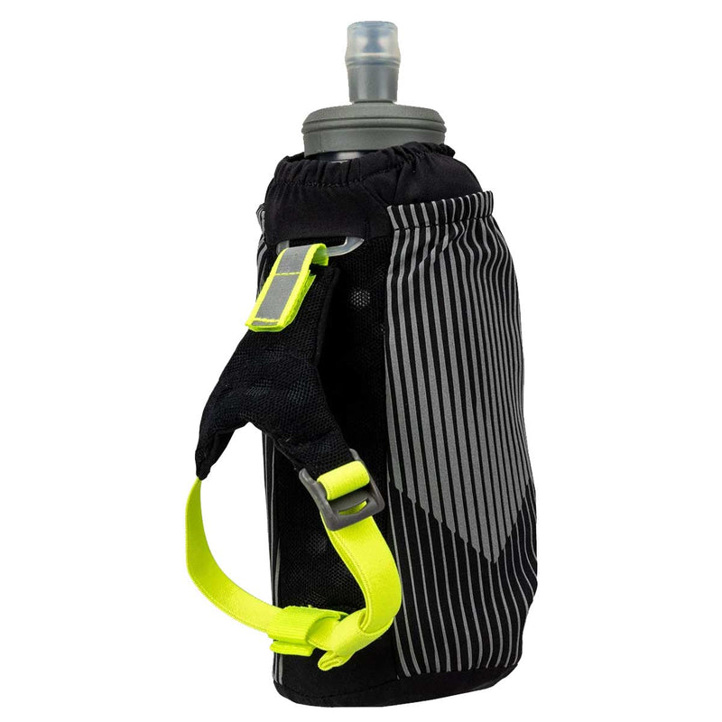 Bote de Mano Nathan ExoDraw 2.0 18 oz Black Finish Lime