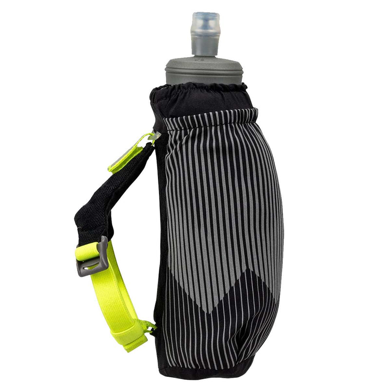 Bote de Mano Nathan ExoDraw 2.0 18 oz Black Finish Lime