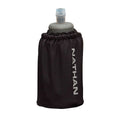 Bote de Mano Nathan Pinnacle Soft Flask Handheld 18oz Black Silver