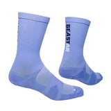 Calceta Deportiva Saysky Statement Combat High Socks Lila Unisex