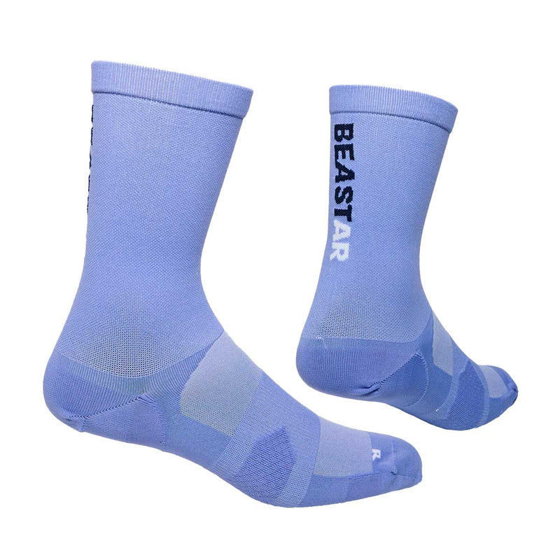 Calceta Deportiva Saysky Statement Combat High Socks Lila Unisex