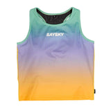 Top Deportiva Saysky Drip Dye Combat Crop Top Mujer