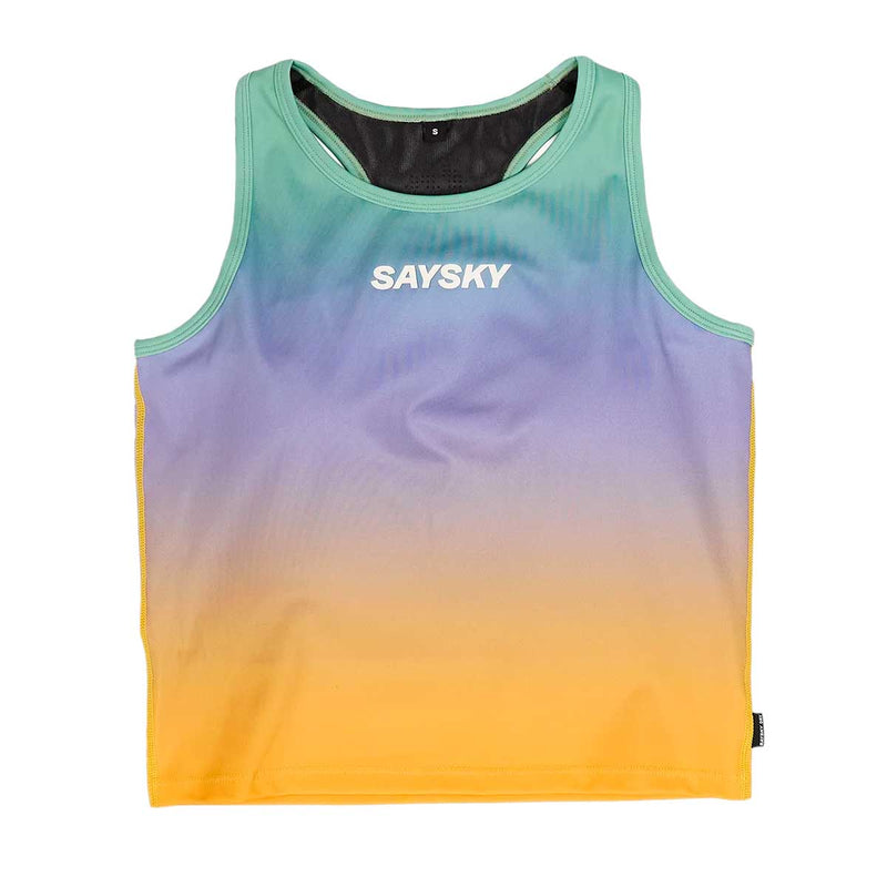 Top Deportiva Saysky Drip Dye Combat Crop Top Mujer