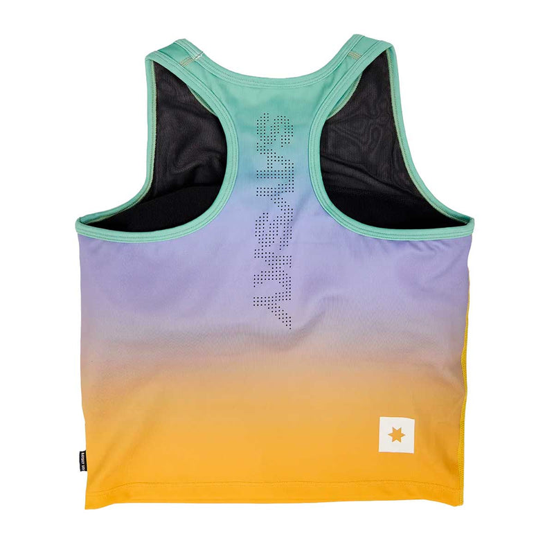 Top Deportiva Saysky Drip Dye Combat Crop Top Mujer