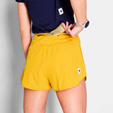 Short Deportivo Saysky Pace Air Shorts 3" Amarillo Mujer