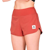 Short Deportivo Saysky 2 in 1 Pace Shorts 3'' Rojo Mujer