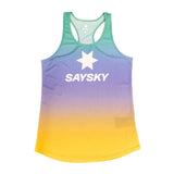 Playera Deportiva Saysky Drip Dye Flow Singlet Mujer