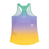 Playera Deportiva Saysky Drip Dye Flow Singlet Mujer