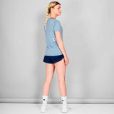 Playera Deportiva Saysky Logo Pace T-Shirt Azul Mujer