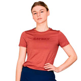 Playera Deportiva Saysky Logo Pace T-Shirt Rojo Mujer