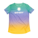 Playera Deportiva Saysky Drip Dye Flow T-Shirt Mujer