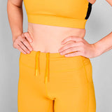 Short Deportivo Saysky Combat+ Short Tights 7" Amarillo Mujer