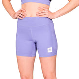 Short Deportivo Saysky Combat+ Short Tights 7" Lila Mujer