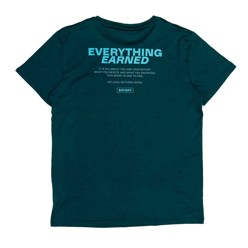 Playera Deportiva Saysky Statement Pace Verde Unisex