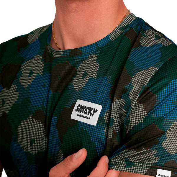 Playera Deportiva Saysky Flower Combat T-Shirt Multi Hombre