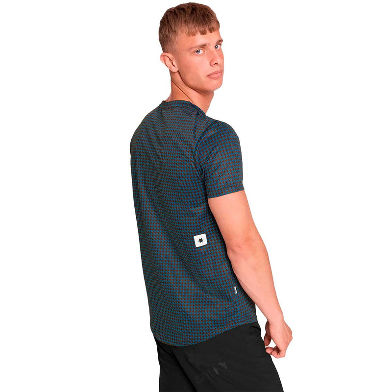 Playera Deportiva Saysky Houndstooth Combat T-Shirt Multi Hombre