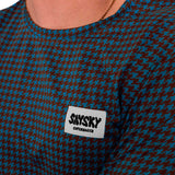 Playera Deportiva Saysky Houndstooth Combat T-Shirt Multi Hombre