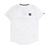 Playera Deportiva Saysky Camo Combat Blanco Multi Hombre