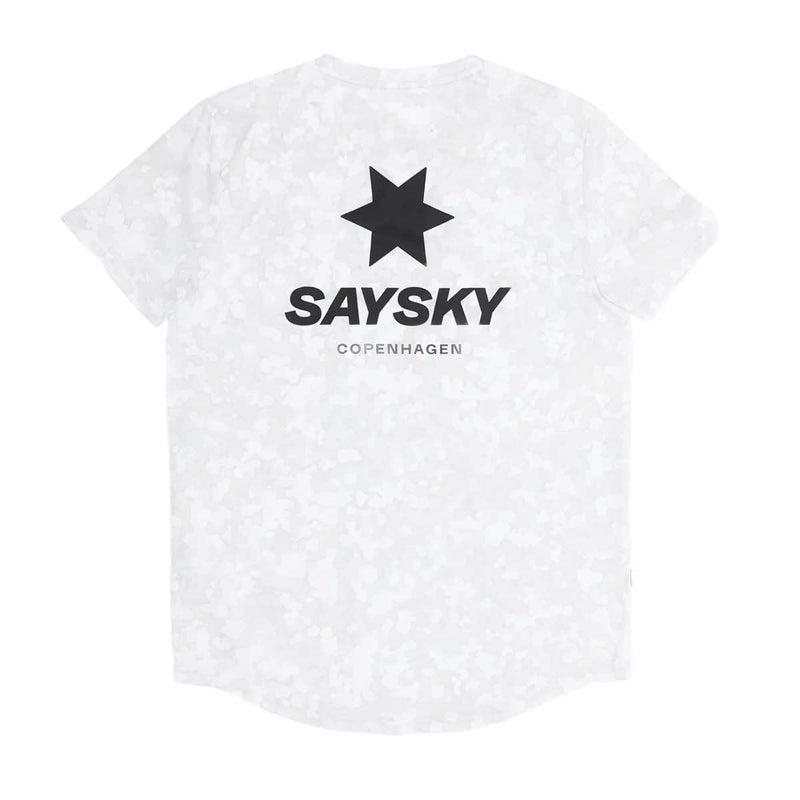 Playera Deportiva Saysky Camo Combat Blanco Multi Hombre