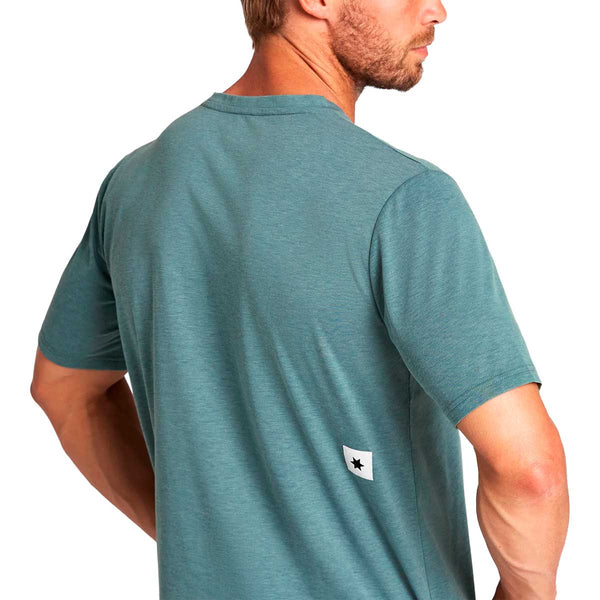 Playera Deportiva Saysky Clean Motion T-Shirt Verde Hombre