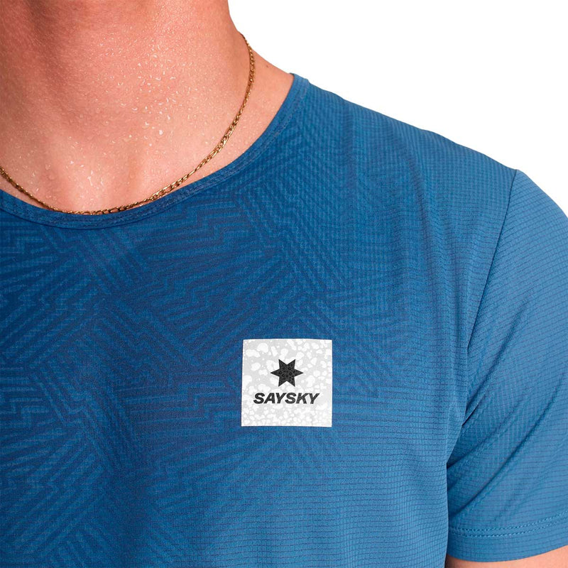 Playera Deportiva Saysky Reactive Flow Azul Hombre