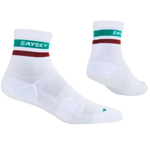 Calceta Deportiva Saysky Combat Quarter Socks Blanco Unisex