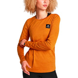 Playera Saysky Logo Pace Long Sleeve Reflective Naranja Mujer