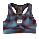 Top Deportiva Saysky Houndstooth Combat Sports Bra Azul Multi
