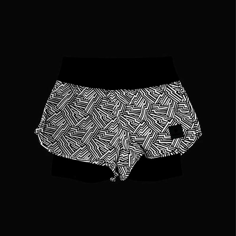 Short Deportivo Saysky 2 in 1 Pace Shorts 3'' Reflective Negro Mujer