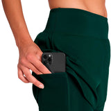 Short Deportivo Saysky Pace 2 in 1 3'' Verde Mujer