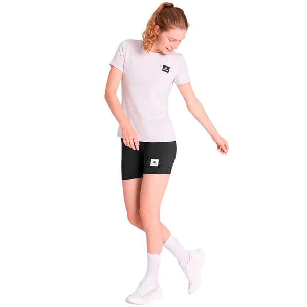 Playera Deportiva Saysky Statement Pace White Mujer