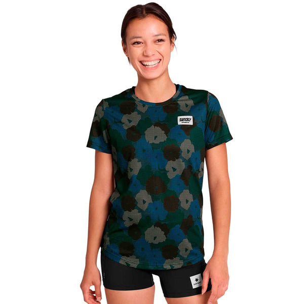 Playera Deportiva Saysky Flower Combat T-Shirt Mujer