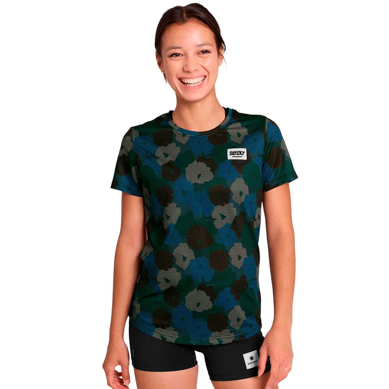 Playera Deportiva Saysky Flower Combat T-Shirt Mujer